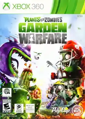 Plants vs Zombies Garden Warfare (USA) box cover front